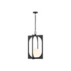 Savoy House 7-3999-1-89 Harding 1-Luminaire 60W Noir mat Incandescente/LED Suspendu