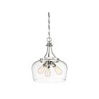 Suspendu Savoy House Essentials Octave 7-4034-3-11 3 Lumières 180W Chrome Poli