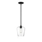 Suspendu Savoy House Essentials Octave 7-4036-1-Bk 1 Lumière 60W Noir