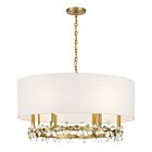 Suspendu Savoy House Dahlia 7-4368-6-322 6 Lumières 360W Laiton Chaud