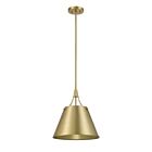 Suspendu Savoy House Essentials Willis 7-4499-1-322 1 Lumière 60W Laiton Chaud