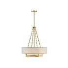 Savoy House 7-4999-4-322 Brentwood 4-Luminaires 60W Laiton chaud Incandescente/LED Suspendu