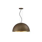 Suspendu Savoy House Sommerton 7-5014-3-84 3 Lumières 180W Bronze Frotté Avec Feuille D'Or