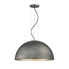 Suspendu Savoy House Sommerton 7-5014-3-85 3 Lumières 180W Zinc Frotté Avec Feuille D'Argent