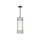 Savoy House 7-5699-1-89 Porter 1-Luminaire 60W Noir mat Incandescente/LED Suspendu