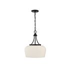 Savoy House 7-6034-3-BK Octave 3-Luminaires 60W Noir mat Incandescente/LED Suspendu