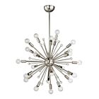 Lustre Savoy House Galea 7-6099-24-109 24 Lumières 600W Nickel poli
