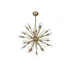 Lustre Savoy House Galea 7-6099-24-322 24 Lumières 600W Laiton chaud