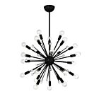 Lustre Savoy House Galea 7-6099-24-89 24 Lumières 1440W Noir mat