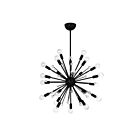 Lustre Savoy House Galea 7-6099-24-89 24 Lumières 1440W Noir mat