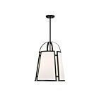 Savoy House Chartwell 7-6304-4-89 4-Lumières 240W Noir mat Suspendu