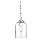 Suspendu Savoy House Essentials Bally 7-700-1-109 1 Lumière 60W Nickel Poli