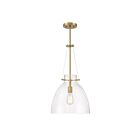 Suspendu Savoy House Essentials Foster 7-7006-1-322 1 Lumière 60W Laiton Chaud
