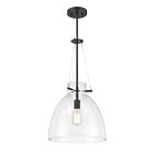 Suspendu Savoy House Essentials Foster 7-7006-1-89 1 Lumière 60W Noir Mat