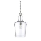 Suspendu Savoy House Essentials Franklin 7-702-1-109 1 Lumière 60W Nickel Poli