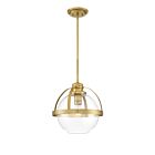 Suspendu Savoy House Essentials Pendleton 7-7201-1-322 1 Lumière 60W Laiton Chaud