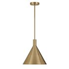 Savoy House Pharos 7-8001-1-127 1-Lumière 60W Laiton noble Suspendu
