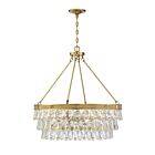 Suspendu Savoy House Windham 7-8701-6-322 6 Lumières 360W Laiton Chaud