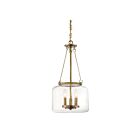 Suspendu Savoy House Essentials Akron 7-9006-3-322 3 Lumières 180W Laiton Chaud