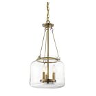 Suspendu Savoy House Essentials Akron 7-9006-3-322 3 Lumières 180W Laiton Chaud