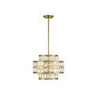 Suspendu Savoy House Essentials Renzo 7-9044-3-322 3 Lumières 180W Laiton Chaud