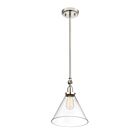 Suspendu Savoy House Essentials Drake 7-9132-1-109 1 Lumière 60W Nickel Poli