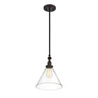 Suspendu Savoy House Essentials Drake 7-9132-1-13 1 Lumière 60W Bronze Anglais
