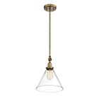 Suspendu Savoy House Essentials Drake 7-9132-1-322 1 Lumière 60W Laiton Chaud