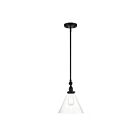 Suspendu Savoy House Essentials Drake 7-9132-1-89 1 Lumière 60W Noir Mat