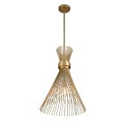 Savoy House Longfellow 7-9602-1-171 1-Lumière 60W Laiton bruni Suspendu