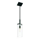 Mini Suspendu Savoy House Essentials Winfield 7-9770-1-89 1 Lumière 60W Noir Mat