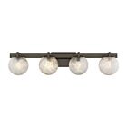 Savoy House 8-1017-4-15 4-Lumières 240W Bronze méditerranéen Luminaire de vanité