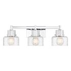 Savoy House 8-1030-3-11 3-Lumières 180W Chrome Luminaire de vanité