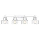 Savoy House 8-1030-4-11 4-Lumières 240W Chrome Luminaire de vanité