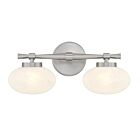 Savoy House 8-1050-2-SN 2-Lumières 120W Nickel satiné Luminaire de vanité