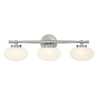 Savoy House 8-1050-3-SN 3-Lumières 180W Nickel satiné Luminaire de vanité