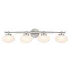Savoy House 8-1050-4-SN 4-Lumières 240W Nickel satiné Luminaire de vanité