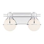 Savoy House 8-1060-2-11 2-Lumières 120W Chrome Luminaire de vanité