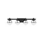 Savoy House 8-1060-4-BK 4-Lumières 240W Noir mat Luminaire de vanité