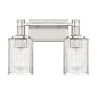 Savoy House 8-1102-2-146 Concord 2-Lumières 120W Chrome/Nickel poli Vanité