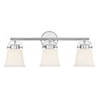 Luminaire de vanité Savoy House Essentials 8-1627-3-11 Kaden 3 Lumières 180W Chrome poli