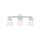 Luminaire de vanité Savoy House Essentials 8-1627-3-11 Kaden 3 Lumières 180W Chrome poli