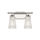 Luminaire de vanité Savoy House Essentials 8-1745-2-109 Chantilly 2 Lumières 120W Nickel poli