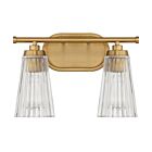 Luminaire de vanité Savoy House Essentials 8-1745-2-322 Chantilly 2 Lumières 120W Laiton chaud