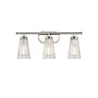 Luminaire de vanité Savoy House Essentials 8-1745-3-109 Chantilly 3 Lumières 180W Nickel poli