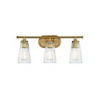 Luminaire de vanité Savoy House Essentials 8-1745-3-322 Chantilly 3 Lumières 180W Laiton chaud