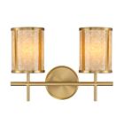 Savoy House 8-2055-2-322 Camden 2-Lumières 120W Laiton chaud Lumière Vanité