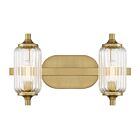 Savoy House 8-3024-2-322 2-Lumières 120W Laiton chaud Luminaire de vanité