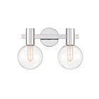 Luminaire de vanité Savoy House Essentials 8-3076-2-11 Wright 2 Lumières 120W Laiton chaud