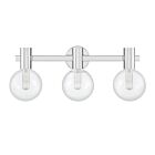 Luminaire de vanité Savoy House Essentials 8-3076-3-11 Wright 3 Lumières 180W Chrome